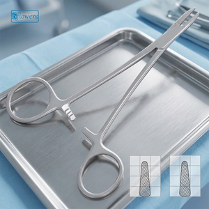 Porte-aiguille chirurgical, forceps hémostatique manuel en acier inoxydable, instrument médical de classe I certifié CE - Product Image 2