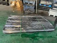 Boîte à palettes en plastique pliable 2070*1150mm pour pièces automobiles, logistique intensives et expéditions à l'exportation