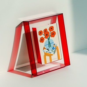 Marco de Fotos Acrílico Personalizado OEM, Marco Transparente de Sobremesa, Soporte de Exhibición Flotante <span class=keywords><strong>para</strong></span> Fotos de 4x6, 5x7, 6x8, 8x10 - Product Image 6
