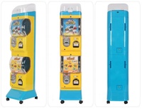 Distributeur automatique de capsules à deux joueurs en ABS et PC, à monnayeur, à bas prix