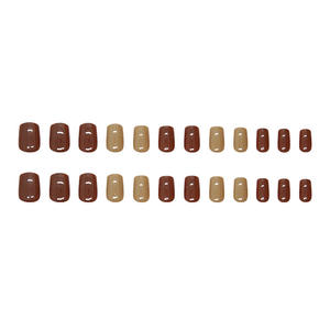 24PCS <span class=keywords><strong>Fournisseur</strong></span> Fourniture Directe De <span class=keywords><strong>Faux</strong></span> <span class=keywords><strong>Ongles</strong></span> Automne Et Hiver Atmosphère Moka Brun Doux Et Doux <span class=keywords><strong>Faux</strong></span> <span class=keywords><strong>Ongles</strong></span> Pressés Sur Les <span class=keywords><strong>Ongles</strong></span> - Product Image 5