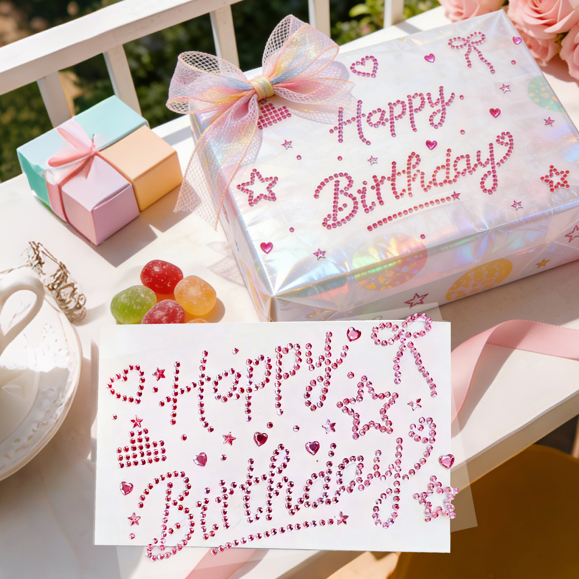 Pink-Happy birthday