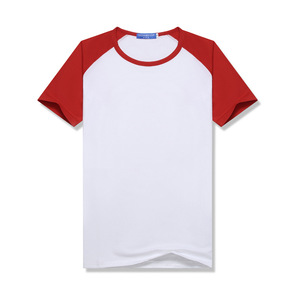 Groothandel Custom Logo Bedrukt 100% Polyester Katoen Voelt Heren Dames Raglan Mouw Ronde Hals Effen Blanco Sublimatie T-<span class=keywords><strong>Shirts</strong></span> - Product Image 6