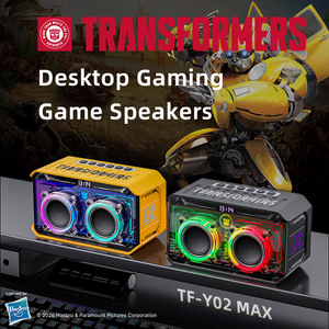 Altavoz Inalámbrico Transformers Y02MAX, 5200mAh, Iluminación RGB, Altavoces Dobles, Subwoofer, TWS, Altavoz de Escritorio para Exteriores - Product Image 2