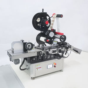 Túi nhựa túi cuốn sách bề mặt phẳng chai tự động ghi nhãn gắn bó máy cho đứng lên Túi mỹ phẩm labeler - Product Image 4