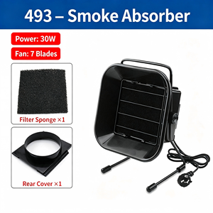 เครื่องดูดควันบัดกรี 493 กำลังไฟ 30 วัตต์ พร้อมปลั๊กแบบ US และไส้กรองคาร์บอนกัมมันต์ - Product Image 3