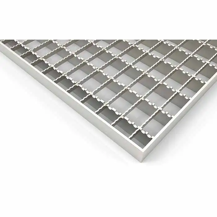 La maggior parte dei popolari della presa di fabbrica pressare bloccato in alluminio bar grata per l'industria della piattaforma passerella pavimenti in griglie 6063 T5