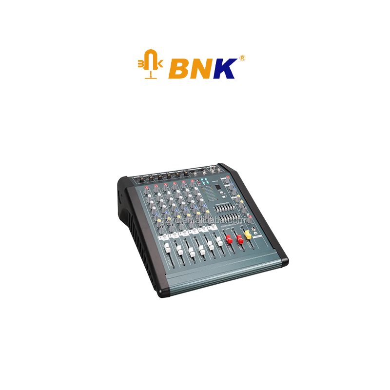 Лидер продаж, профессиональный студийный аудио микшер с 6 каналами, Blueteeth, Usb, Dj, MX608D-USB для микширования звука