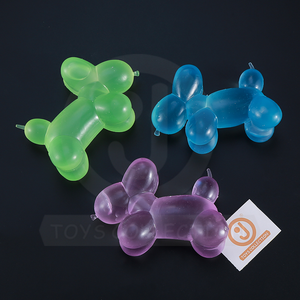 JO <span class=keywords><strong>Anti</strong></span>-<span class=keywords><strong>Stress</strong></span> Mignon Jouet à presser en forme de chien en plastique souple et extensible, type <span class=keywords><strong>ballon</strong></span>, en maltose, pour Noël, pour le soulagement du <span class=keywords><strong>stress</strong></span>, Jouet 'Sugar' pour unisexe, Âges 2-14+ - Product Image 1