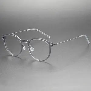 6603 Titanium Eyeglasses Frames Flexible Optical Frame Prescription Spectacle Frame Glasses