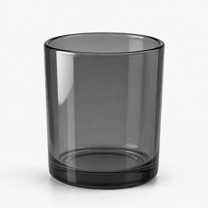 Stoples Lilin Kaca 10oz Warna Abu-abu Hitam Berwarna-warni dengan Tutup dan Kotak Kemasan untuk Dekorasi Rumah - Product Image 2