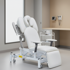 Mesa de Masaje Portátil Ajustable con Marco de Hierro Metálico, Esponja de Alta Densidad y 1 Motor - <span class=keywords><strong>Cama</strong></span> de Masaje Multifuncional para Salón y Spa - Product Image 1