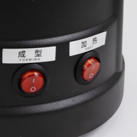 Outil de fabrication de matériel dentaire, petit thermoformeur dentaire sous vide avec billes en acier, équipement de thermoformage sous vide pour laboratoire dentaire