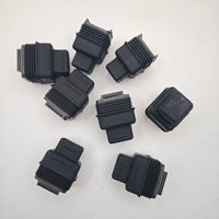 Bouchon anti-poussière étanche IP68 pour adaptateur fibre optique SC/FC en silicone, utilisation extérieure avec bride, compatible 5G, garantie 5 ans