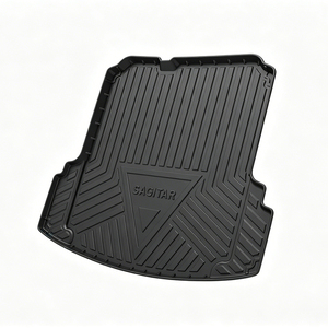 Tapis de voiture complets de qualité professionnelle, imperméables, pour coffre arrière, en TPE 3D, fabriqués par un fabricant spécialisé - Product Image 1