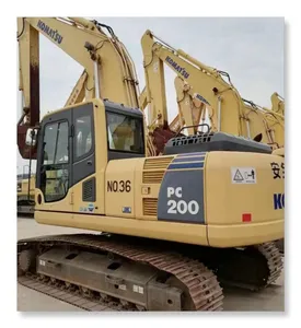 Usato costruzione Komatsu PC200-8N1 escavatore cingolato di alta qualità pc200 pc200-8 pc200-7 usato escavatore pc200-8 per hot sa