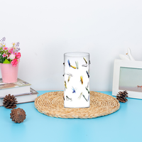 Vente en gros Décorations de mariage cylindriques personnalisées pour la maison Vase en verre transparent à fleurs