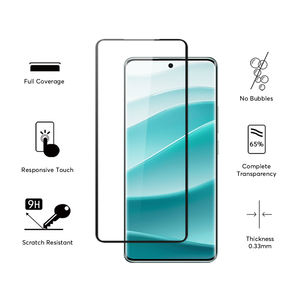 Protector de pantalla de teléfono con pegamento lateral curvo 3D para <span class=keywords><strong>Xiaomi</strong></span> <span class=keywords><strong>Redmi</strong></span> Note 14 Pro + película protectora de vidrio templado - Product Image 2