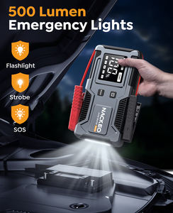 Лучший аварийный 4 в 1 Usb популярный японский 12 В ручной Кривошип компактный электрический автомобиль пусковое устройство 6000A бренд Power Bank автомобильный аккумулятор - Product Image 4