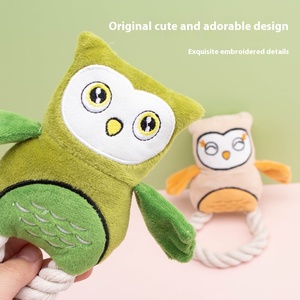 Juguete Masticable para Mascotas con Forma de Búho para Animales Pequeños - Product Image 3