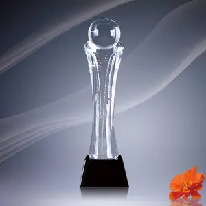 Leere K9 Glass Trophy Crystal Glass Awards Trophäen