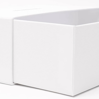 Boîte en carton blanc pour l'expédition d'électronique, OEM ODM, boîte résistante aux chocs, conception personnalisée, fournisseur de boîtes en carton d'emballage