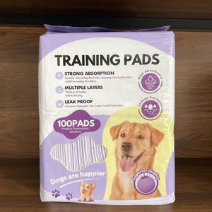 Película Base Impresa en Morado, Almohadillas de Alta Calidad para Perros y Gatos, Almohadillas Desechables para Orina, Secado Rápido, Personalización de Fábrica - Product Image 4