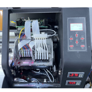 เครื่องพิมพ์ DTF ราคาประหยัด แบบหัวพิมพ์เดี่ยวหรือสองหัว Xp600 พร้อมหัวพิมพ์และเครื่องเขย่า สำหรับการพิมพ์ลายลงบนเสื้อยืดด้วยความร้อน - Product Image 4