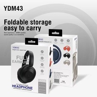 Nouveaux écouteurs sans fil supra-auriculaires BT5.3 pour le sport, stéréo, basses puissantes, pliables, vente en gros
