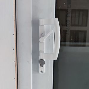 Porte coulissante en PVC à <span class=keywords><strong>double</strong></span> <span class=keywords><strong>vitrage</strong></span>, design moderne, verre Low-E, acier PVC pour la maison, vente chaude - Product Image 2