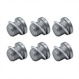 Boulon de bouchon de vidange d'huile avec rondelle en acier pour Volkswagen Audi Skoda Porsche N91167901 N0160276 N0138157 - Product Image 2