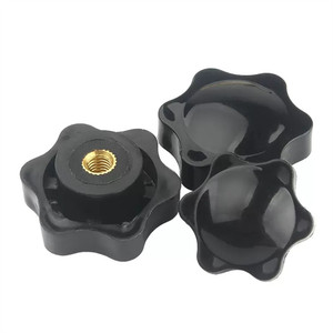 Tuercas de Plástico Negras con Cabeza de Estrella Pentagrama M5 M6, Perillas de Agarre Manual - Product Image 4