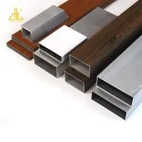 Wow!! aluminium tube for curtain wall office partition size factory supplier / aluminium rectangular hollow section manufacturer