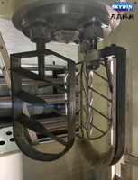 Skywin 500KG Mélangeur de pâte vertical entièrement automatique pour biscuits biscuits gâteaux nouilles à base de farine de lait maïs nouveau et d'occasion