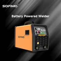 Soudeuse sans fil SOFIMO alimentée par batterie LW370 par batterie au lithium, machine à souder multifonctions, fil fourré, bâton TIG, MMA