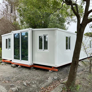 Structure <span class=keywords><strong>en</strong></span> acier préfabriquée résistante aux intempéries avec extérieur moderne incurvé pour camping forestier et investissement hôtelier - Product Image 3