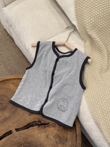 Livraison Rapide <span class=keywords><strong>Gilet</strong></span> Enfant 95,5% Coton Extensible Doublure Double Couche Mélange Soie Garçons Filles Sans Manches En Stock Prêt à l'emploi - Product Image 4