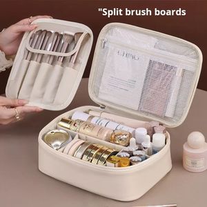 Large Capacity Split Outdoor <b>Makeup</b> <b>Bag</b> for Girl Large Capacity Tioletry Orangerizer Cosmetic <b>Bags</b> <b>Quilted</b> Cosmetic Storage <b>Bag</b> - Product Image 5