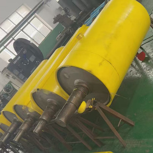 Cao su-tráng Con lăn chất lượng cao Nhà cung cấp cao su băng tải con lăn <span class=keywords><strong>Polyurethane</strong></span> con lăn cao su - Product Image 5