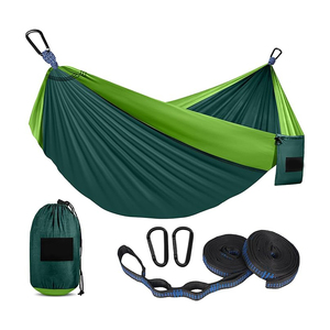 Mạnh mẽ dễ dàng thiết lập Trọng lượng nhẹ xách tay bên ngoài đi bộ đường dài cắm trại bãi biển Ba lô du lịch dây đeo cây cắm trại võng - Product Image 1