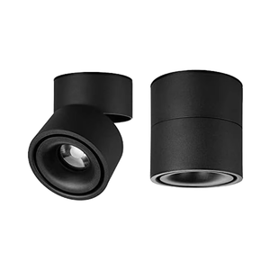 Spots <span class=keywords><strong>LED</strong></span> anti-éblouissement modernes de haute qualité, base <span class=keywords><strong>E27</strong></span>, luminaires de plafond pour salon, spots en aluminium à montage en surface - Product Image 3