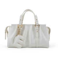 Sac à main LZ personnalisé en cuir véritable, fourre-tout uni, sac à bandoulière avec intérieur amovible à fermeture éclair, sacoche souple