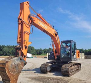 รถขุดมือสองฮิตาชิ ZX160 พร้อมเครื่องจักรไฮดรอลิกแบบตีนตะขาบ 16 ตัน รถขุดใช้แล้วในสต็อก จัดส่งฟรี - Product Image 4