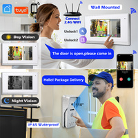 30% de réduction 30% de réduction 30% de réduction Système de contrôle d'accès 2/4 fils, Serrure de porte intelligente, Interphone vidéo, Panneau d'appel pour appartement uniquement, Prix