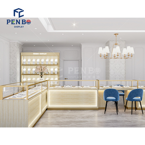 عرض المجوهرات الفاخرة أواني متجر المجوهرات أفكار التصميم الداخلي - Product Image 1