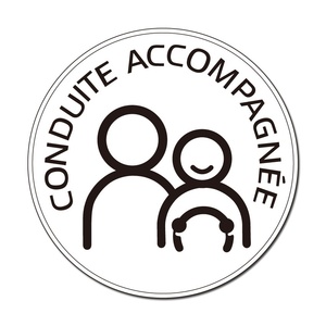 Autocollant double magnétique pour voiture <span class=keywords><strong>Stage</strong></span> réfléchissant transfrontalier et novice accompagnant la conduite Autocollant ventouse - Product Image 3