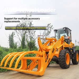 Mini Bulldozer de Cuatro Ruedas para Agricultura, Construcción, Limpieza de Estiércol y Proyectos Multifuncionales - Product Image 1