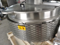 Marmite à gaz agitée inclinable CK-HPJG-50L pour sauces, marmite à double enveloppe pour la cuisson de la sauce tomate, machine de production de manioc