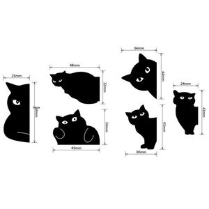 Custom Book Page Clips Magnetic <b>Bookmark</b> Cartoon Black for Shape for Student Art Style Folding Holder - Product Image 6