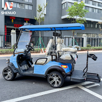 Voiturette de golf à essence 400cc - Système d'alimentation certifié triple EPA CARB DOT et solutions de flotte pour terrains industriels